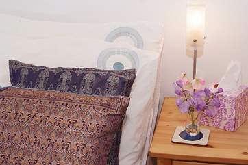 Each bedroom has a distinctive style with cheerful and welcoming touches throughout.