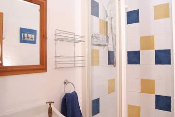 There is also a separate shower-room on the first floor.