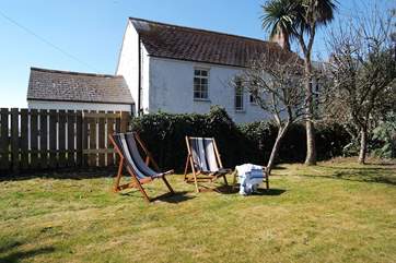 Chill out in the garden.