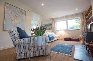 The sitting-room.