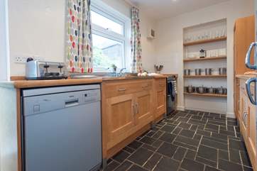 The kitchen.