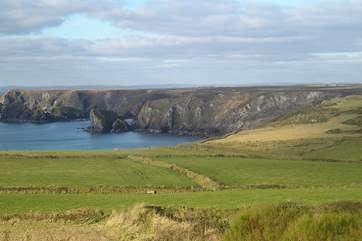 And the changing colours of the sea, sky and landscape.