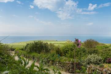 Enjoy the ever-changing views of sea and sky from most rooms in the house and throughout the gardens.