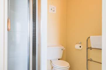 The en suite shower-room.