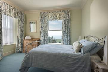 Bedroom 1 is also double-aspect, light and spacious.