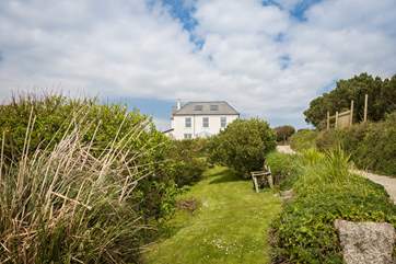 This lovely house has a small orchard for you to explore.