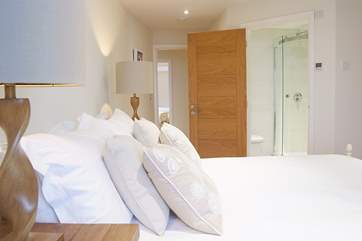 This bedroom has an en suite shower-room.