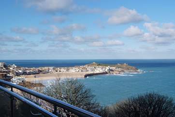 The view from your balcony.