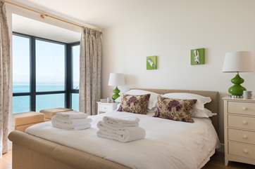 Wake up to the sea.