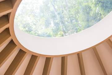 Traditional yurt feature.