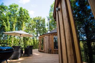 Your spacious deck area.