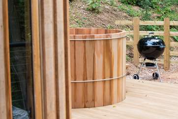 There is even a barbecue provided should you choose to cook al fresco.