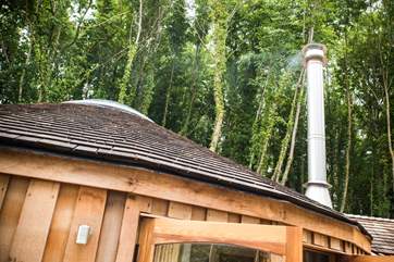 The wood-burner will keep you extra toasty but not forgetting the under-floor heating too!