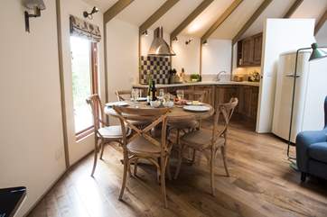 The kitchen is fully fitted including a dishwasher.