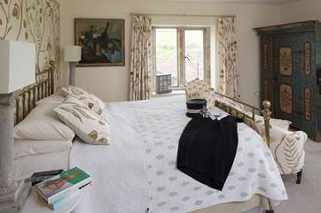 This is the stunning master bedroom (Bedroom 1), you can sit in bed with a morning cup of tea and take in the panoramic view.