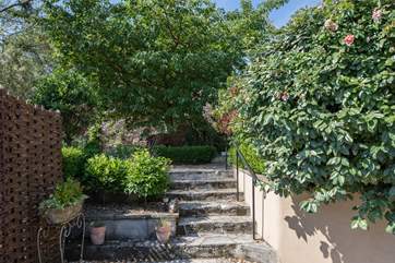 Plenty of tranquil oustside space to admire.
