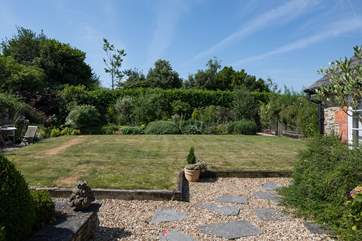 The gardens are well stocked and beautifully managed.