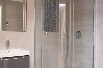The shower-room.