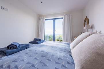 The bedroom.