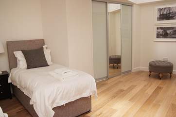 The twin bedroom.