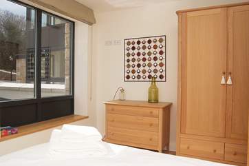 The twin bedroom.