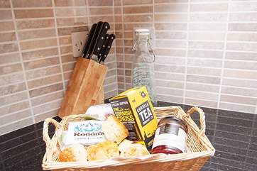 A Cornish welcome from the Owners, which also includes a cream tea.