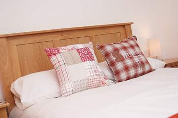 The pretty bedroom in Whitsand.