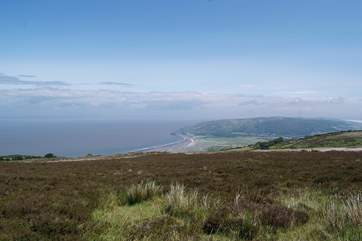 Exmoor meeting the sea.