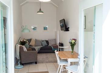 Open plan living.