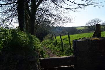 There are lots of walks on the doorstep and lots of pretty countryside to explore.