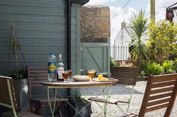 A great spot to sit with a glass or two or breakfast before you go out exploring this beautiful and unspoilt area.