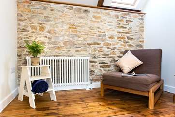 A lovely corner in the second bedroom.