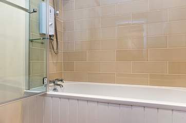 There is also a main bathroom.