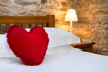 The bedroom has been very tastefully furnished