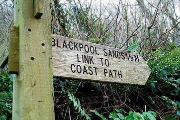 Just a third of a mile to the beach.