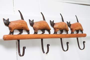 Quirky hooks.