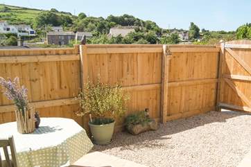 Lovely valley views surround the property.