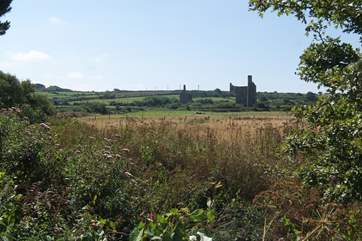 The surrounding area is scattered with the old engine houses from the rich mining history in this area.