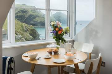 You may find it hard to take your eyes away from the views so your coffee may go cold!