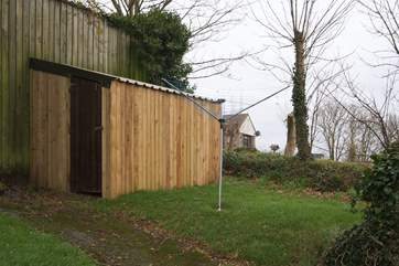 The secure bike store is very handy if you want to bring your own bikes with you, alternatively you can hire from the centre next door.