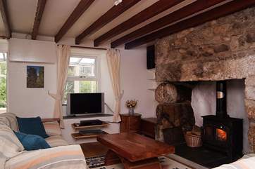 The sitting-room.