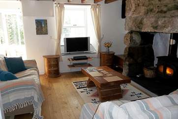 The sitting-room.
