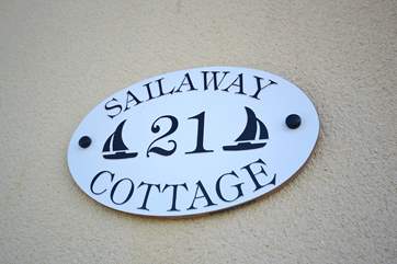 The name sign.