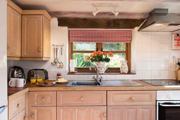 The cottage style kitchen with its own very special jug