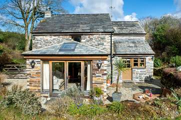 The back of Rooky's Nook, and ideal spot for alfresco dining