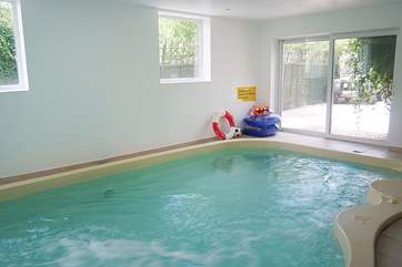 The pool is a great all year round treat.