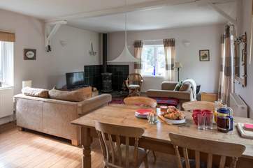 Lovely open plan setting.