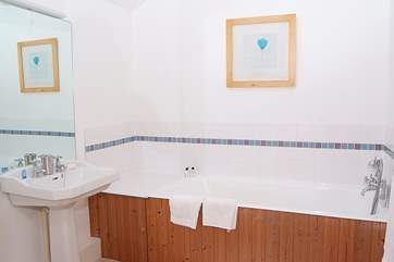 This is the en suite bathroom for the second bedroom.