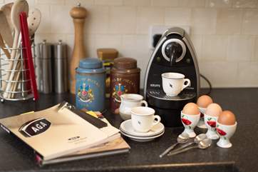 This is a very well equipped home from home, there is even an Aga Cook Book for you to make the most of and the owner has very kindly produced a helpful tips sheet if you are not used to Aga cooking.