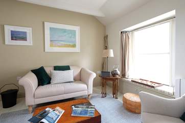 Lovely colours throughout the cottage.